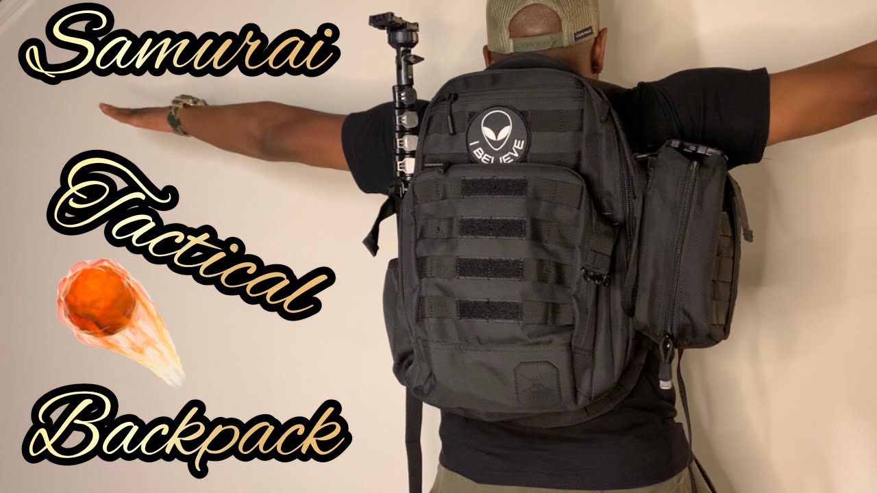 Samurai Tactical BackPack Review - Great For Gun Range and