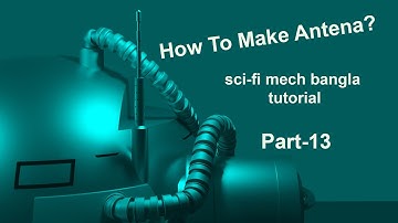 Sci-Fi Mech(Robot) Modeling in Blender Bangla for beginners-(part-13)-mds design