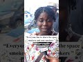 Resident of Antigua shares her view on the enforcing of the law against smoking in public places