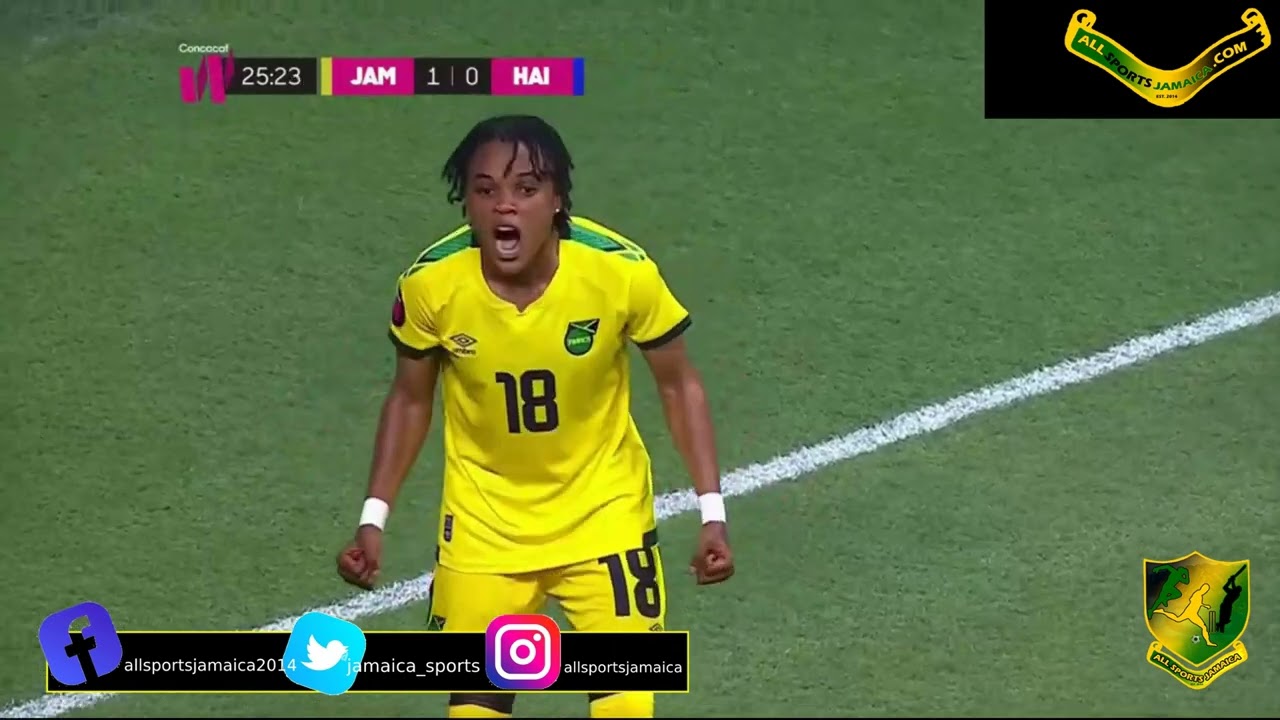 Trudy Carter Goal vs Haiti CONCACAF Women's Championships World Cup