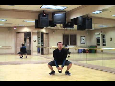 KettleBell Squat Upright Row - YouTube