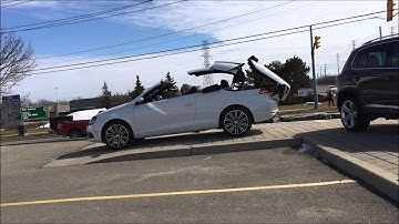 2015 VW Eos Convertible Top Operation at Volkswagen Waterloo with Mike Raab