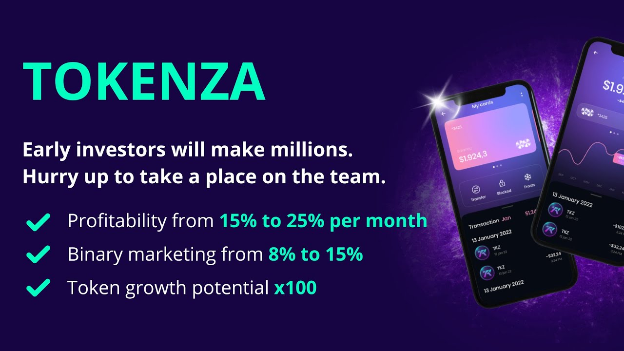 Tokenza — the best project of 2024 | How to earn $1,000,000  Tokenza World | Top Leader Strategy