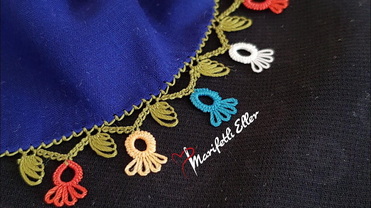 İki Farklı Teknikle Yapabileceğiniz İğne Oyası Modeli | 910. Model