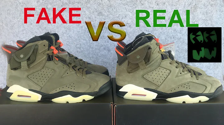 Real VS Fake : Travis Scott x Air Jordan 6 Real VS Fake review
