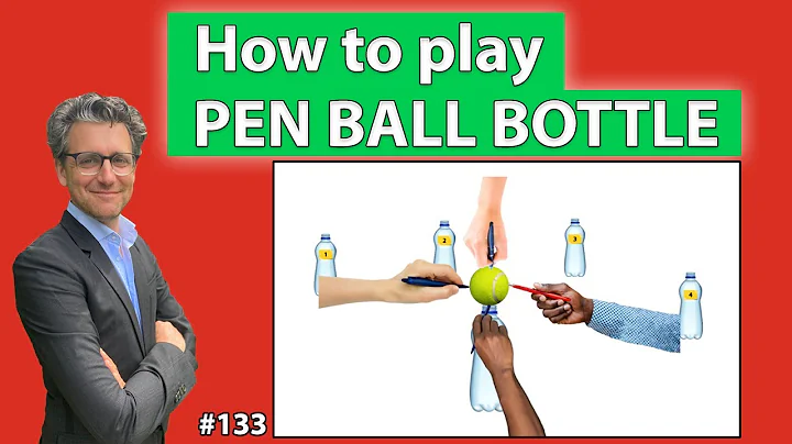 How to play the Team Building Game: Pen Ball Bottle? *133 - DayDayNews