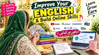 Improve Your English & Build Online Skills | Best Free Websites to Learn & Grow || Learn Grow Earn 