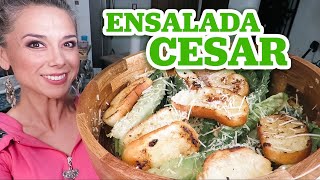 Ensalada César, receta y herencia de MI PAPÁ/Marisolpink
