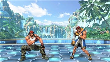 Ralf Jones vs Nelson (Hardest AI) - KOF XIV