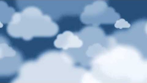Cartoon Clouds Loop