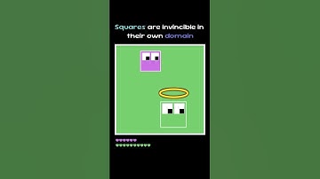 Squares are invincible in their domain #square #simulation #coding #battle #color #1v1