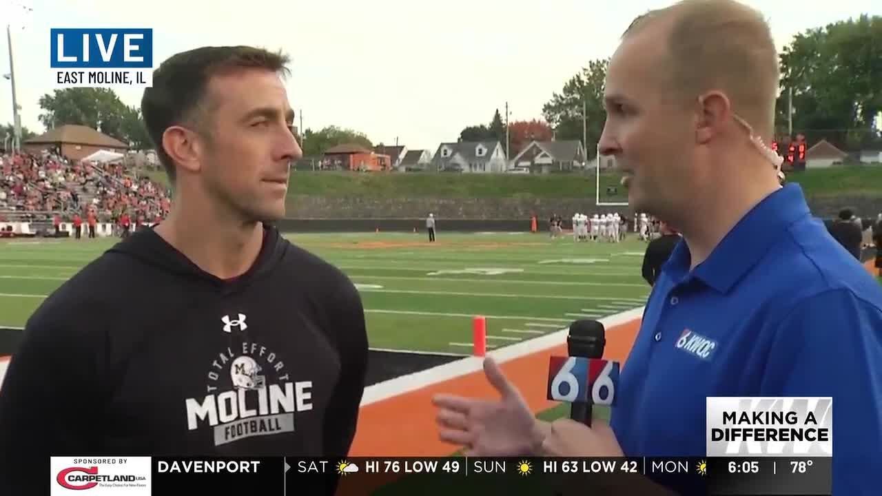 Hear from Moline's head coach before Spotlight Game