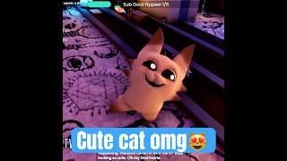 That gremlin cat face though #vrchat #vtuberclips #funny