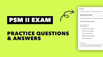 2025 PSM II Practice Questions by ScrumPrep