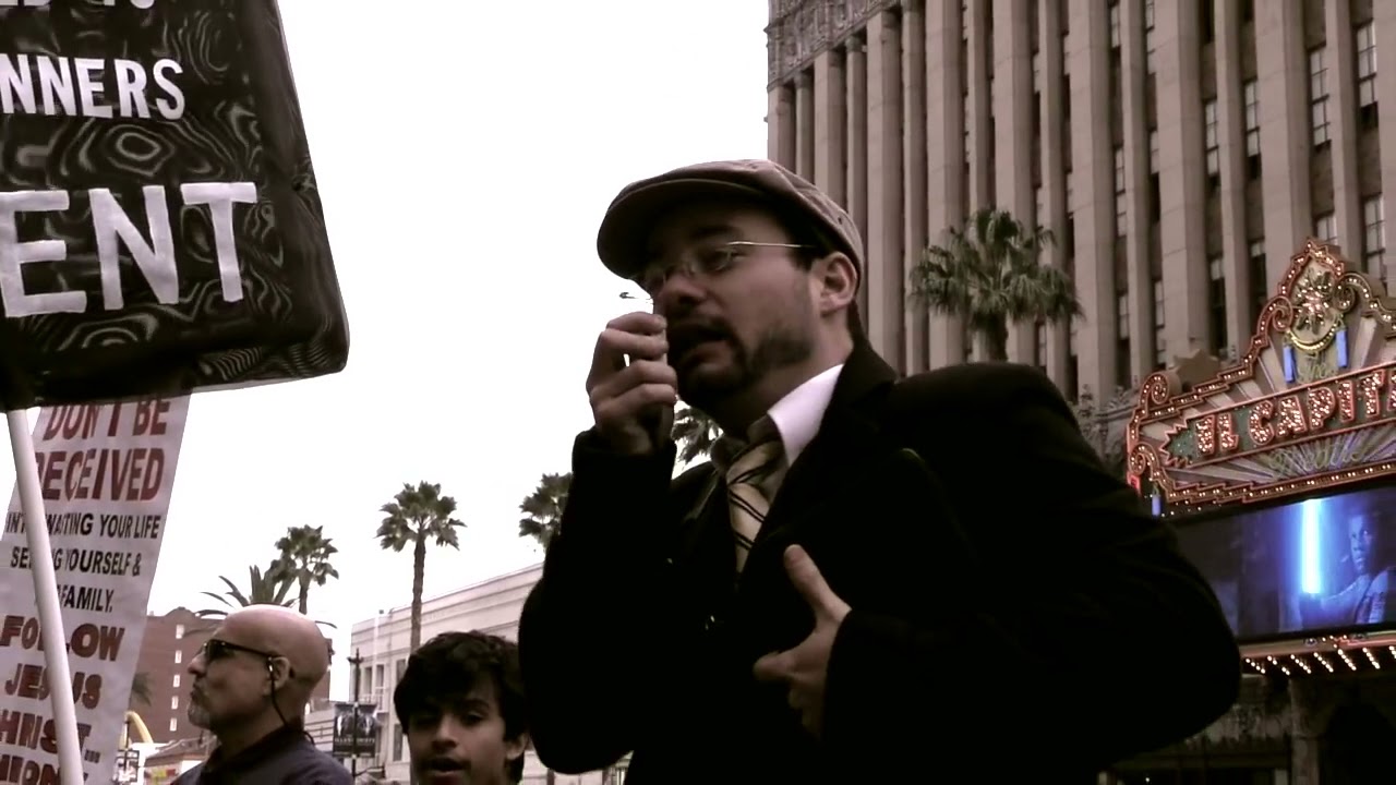 California Street Preaching Movie - The Devil is Raping America - Jesse Morrell Documentary