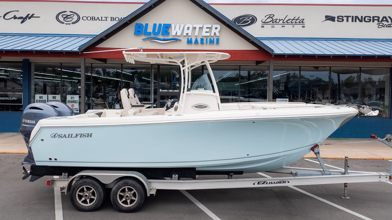 For Sale: 2023 Sailfish 242 CC - YSIG0930C323 - YouTube