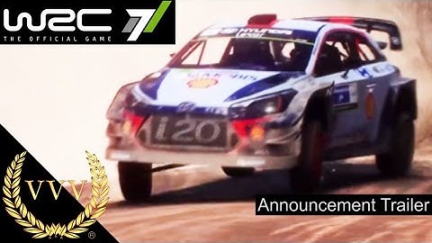 WRC 7 Announcement Trailer