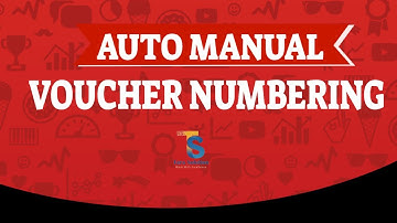 Auto Manual Voucher Numbering TALLY PRIME