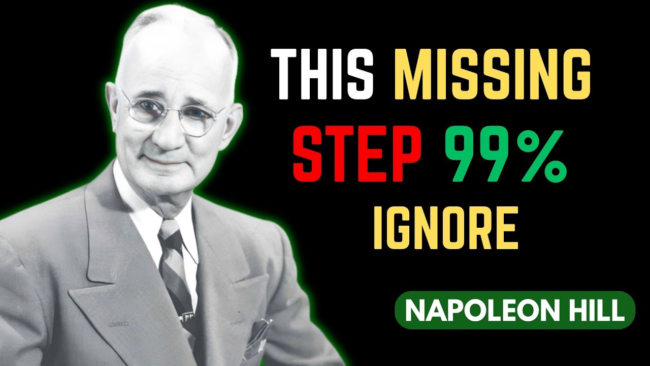 The Missing Step in Manifestation That Changes Everything with captions | NAPOLEON HILL