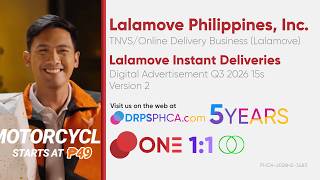 Lalamove Instant Deliveries Digital Ad Q3 2026 15s (Philippines, Version 2) [1:1/ST] screenshot 5