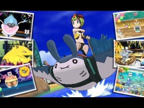 Sfreccia sulle onde con Pokémon Ultrasole e Pokémon Ultraluna!