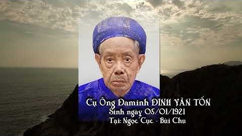 Lễ Tang Cụ Ông ĐAMINH ĐINH VĂN TỐN| 28/11/2021| Part 1