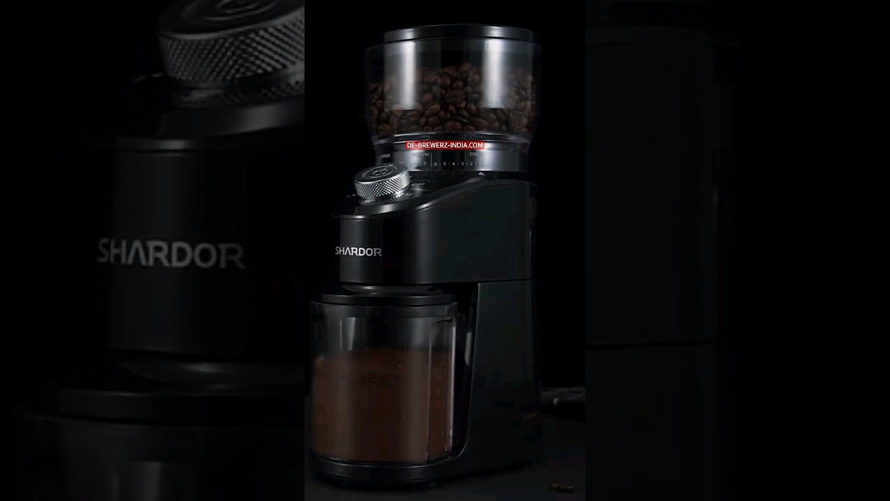 Shardor Coffee Grinder Best Coffee Grinder In India WWW.DEBREWERZ