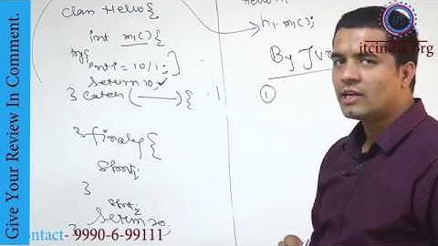 Exception in Java : Finally Block in Exception Handling Part-1 by Som