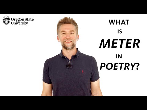 "कवितेमध्ये मीटर म्हणजे काय?": इंग्रजी विद्यार्थी आणि शिक्षकांसाठी साहित्यिक मार्गदर्शक