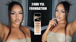 YSL All Hours Foundation REVIEW/FULL DAY TEST