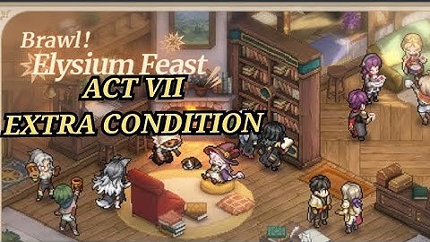 Banquet Invitation Event ACT VII - EXTRA CONDITION CLEAR [Sword Of Convallaria]