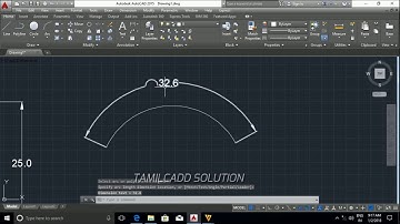 AutoCAD Quick Dimension, Linear, Aligned, Arc Length, Radius, Diameter, Angular- Tamil