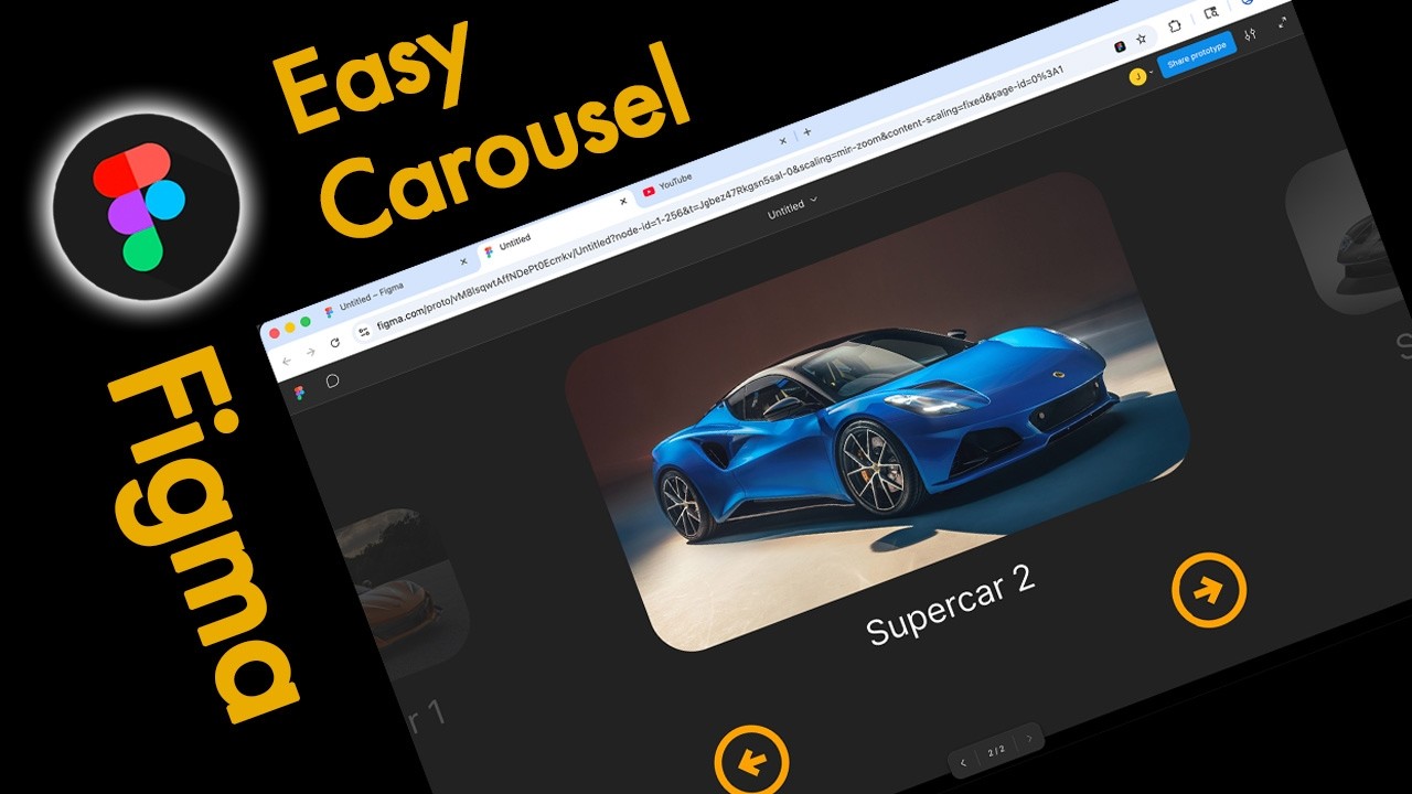 Carousel animation with Figma - YouTube
