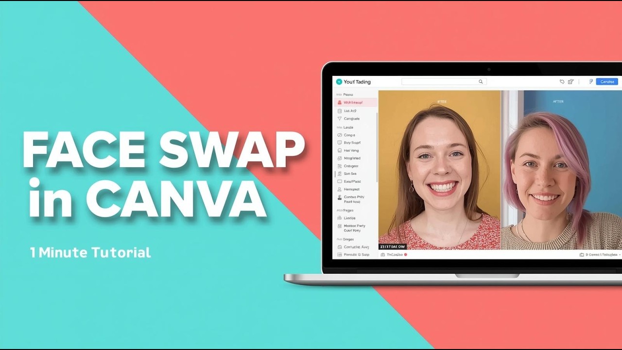 This Face Swap Is INSANE - How to Swap Faces Easily Using Canva (Step ...