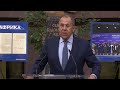 С.Лавров на презентации Департамента партнерства с Африкой, Москва, 4 февраля 2025 года