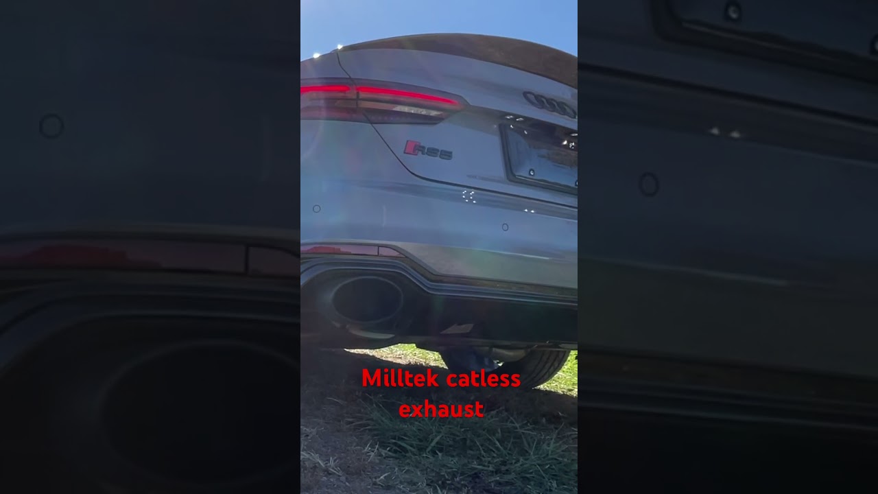 Audi RS5 exhaust 