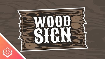 Inkscape Tutorial: Vector Wood Sign Logo