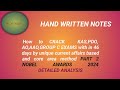 How to CRACK KAS,PDO, AO,AAO,GROUP C EXAMS by unique current affairs based & core area method PART 2