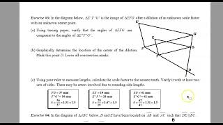 H Geo 7.3 Dilations and Angles