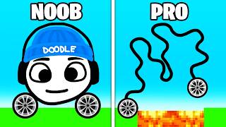 Can We Go NOOB vs PRO in Car Drawing Game?
