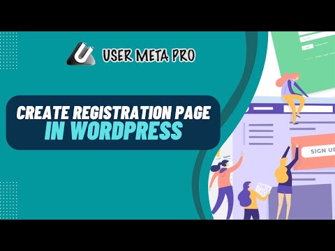 How to create a WordPress registration page with User Meta