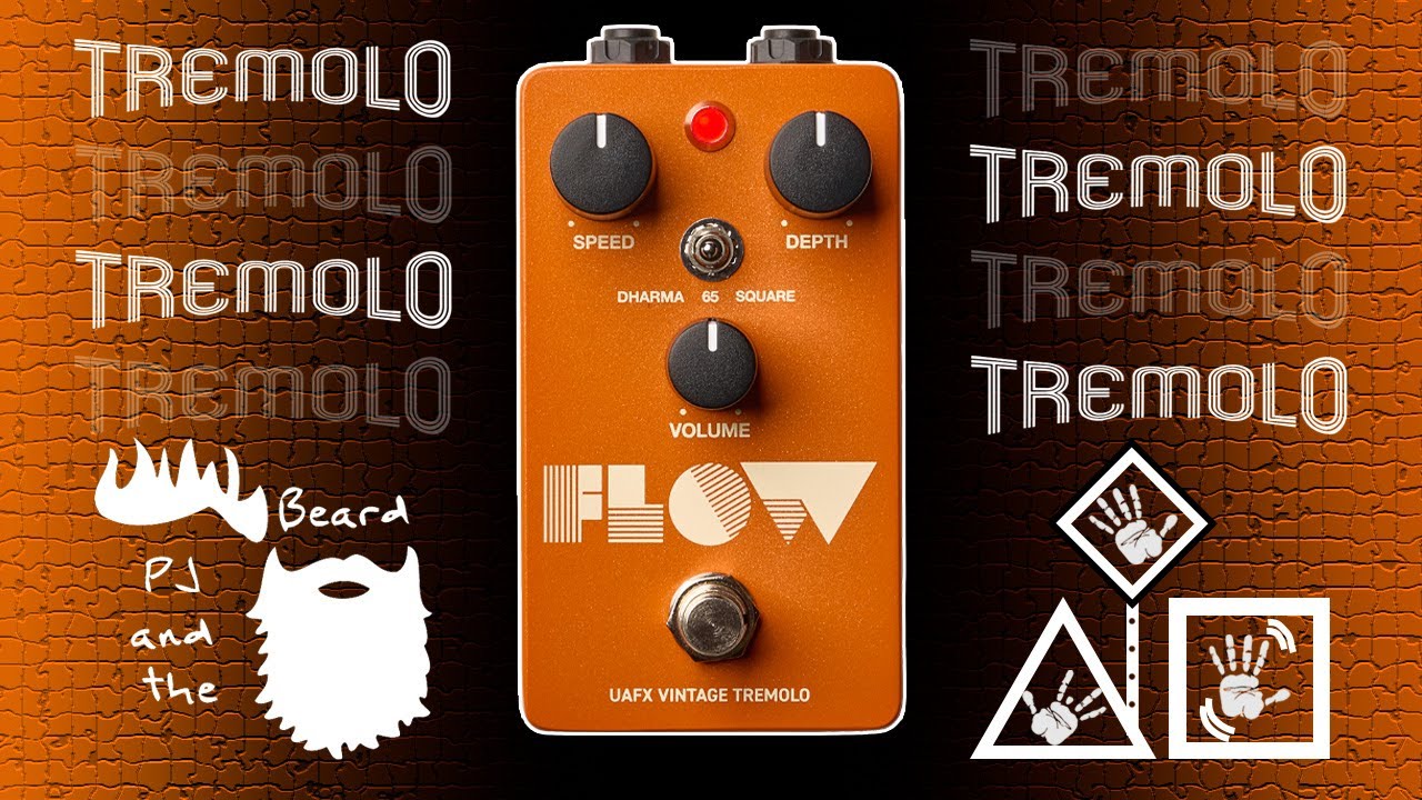 Universal Audio FX Flow Vintage Tremolo - The Tremolo Series - YouTube
