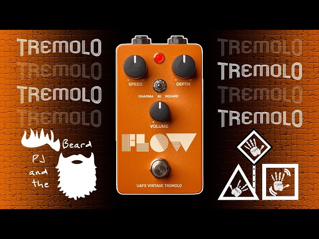 Universal Audio FX Flow Vintage Tremolo - The Tremolo Series - YouTube