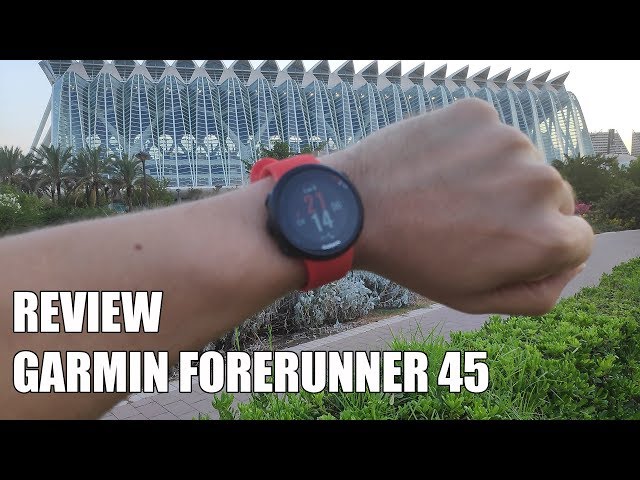 Nuevos Garmin Forerunner 45 y 45S: análisis, características y opinión.