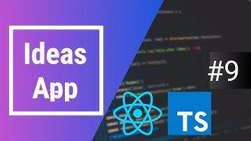 IdeasApp (ReactJS, TypeScript) #9 - Navigation Bar
