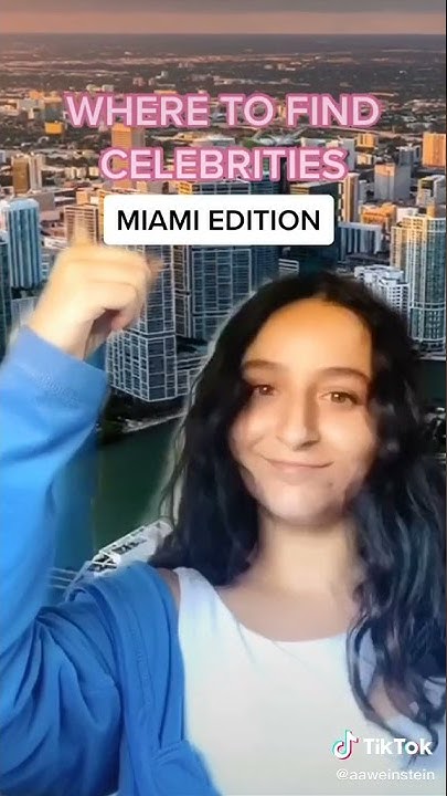 spots-to-meet-celebs-in-miami-tiktok-aaweinstein-youtube