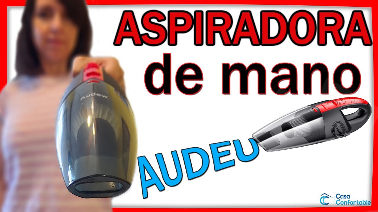  Aspiradora de mano inalámbrica escoba eléctrica – Potente  succión HEPA Filtración ciclónica ligera vertical recargable para alfombra,  suelo, coche, pelo de mascotas, LED sin bolsa portátil (22 kpa, azul) :  Hogar