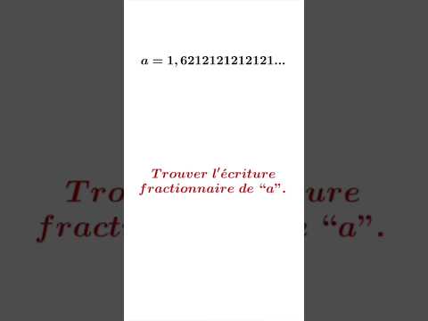 Détermination d'une écriture