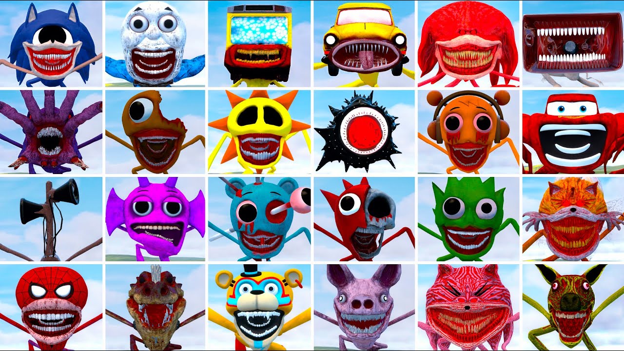 I PLAYED DEATHMATCH GAME WITH ALL NEW THE HORROR SPRUNKI TAPES FAMILY in Garry's Mod!