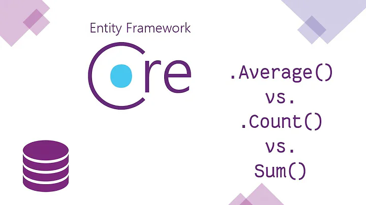 [Arabic] Entity Framework Core - 45 .Average vs .Count vs .Sum